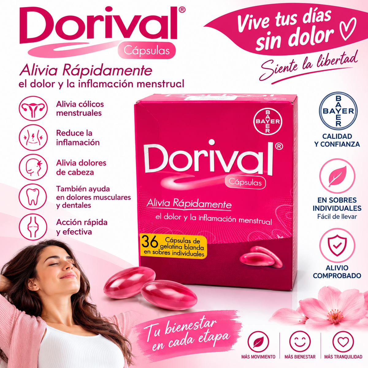 Dorival® – Alivio Efectivo del Dolor y la Fiebre | Bayer