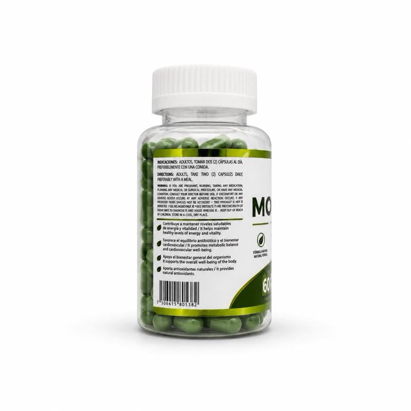 Moringa Oleifera 60 Soft Capsules 500 mg Each for General Health Support and Vitality