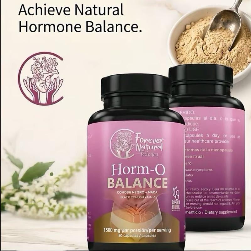 Forever Natural Horm-O Balance Promotes Healthy Menstruation, Healthy Uterus & More! 90 Capsules