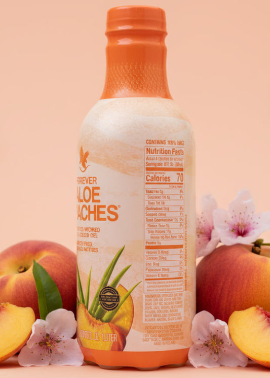 Aloe Peaches Gel 33.8 Fl Oz Forever