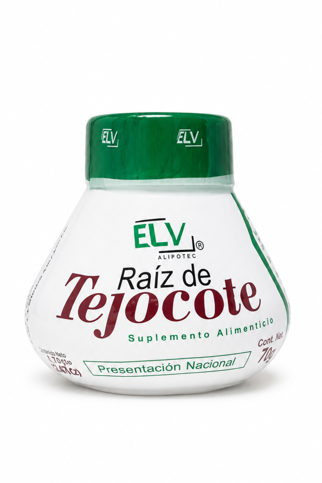 Raíz de Tejocote ELV Alipotec® 70 g Herbal Dietary Supplement