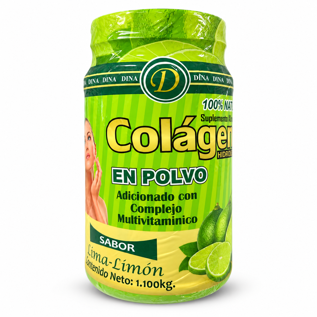 Colágeno en Polvo Sabor Lima-Limón – DINA