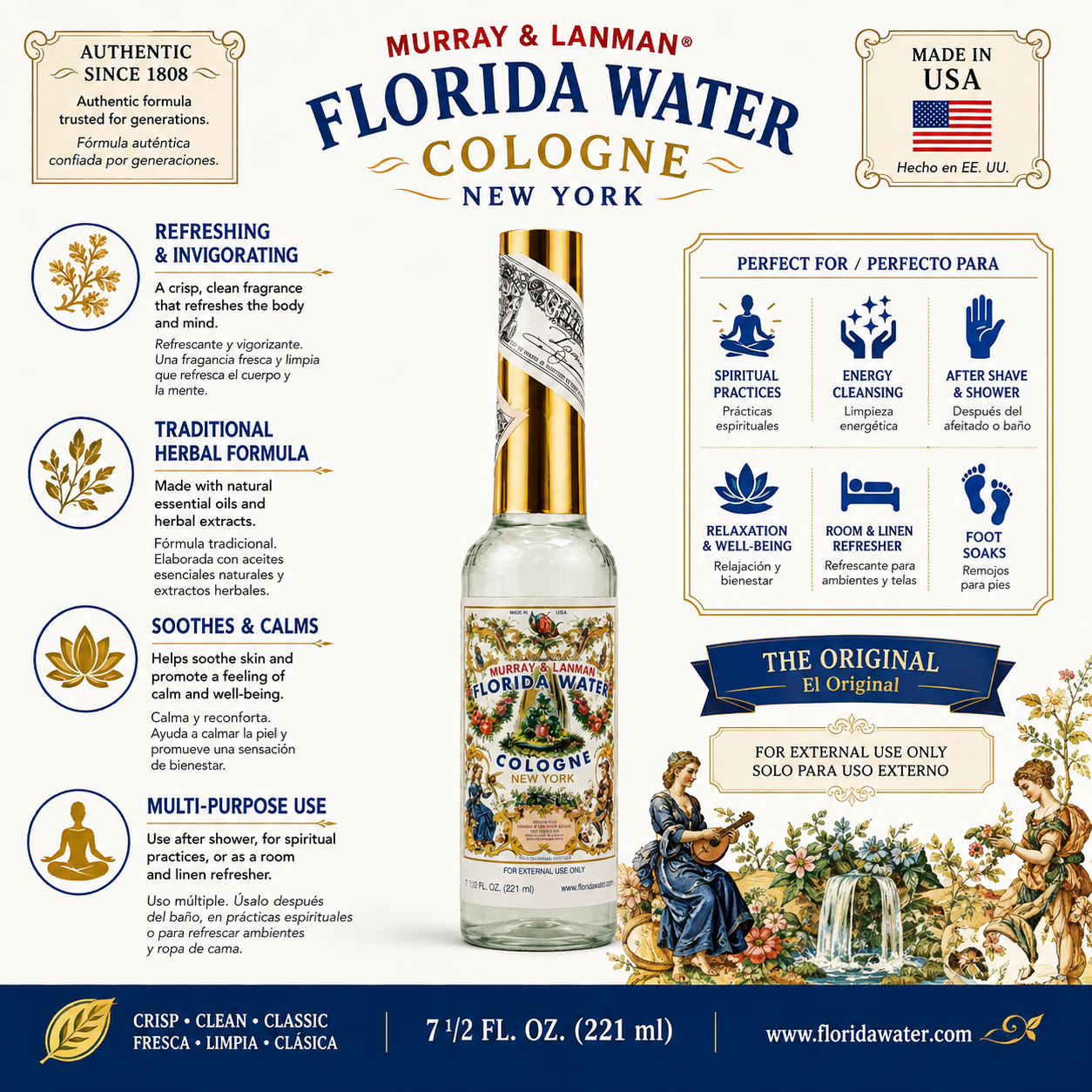 Murray & Lanman Agua Florida | Florida Water