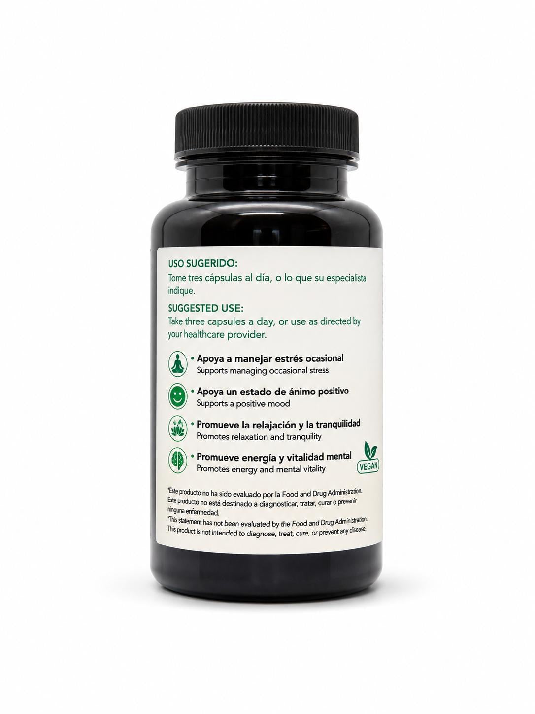 Forever Natural Anxi Calm B+ Vitamin Healthcare Nutrition Supplement with Valerian Root, Ashwagandha, 90 Vegan Capsules Dietary