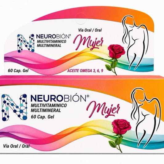 Neurobion Mujer Multimineral & Multivitamin – 60 Capsules