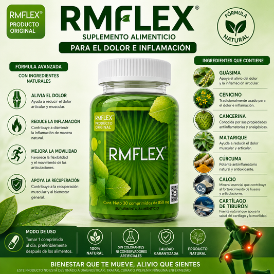 RMFLEX For Joint, Mobility & Active Lifestyle Wellness Support (30 tabs)