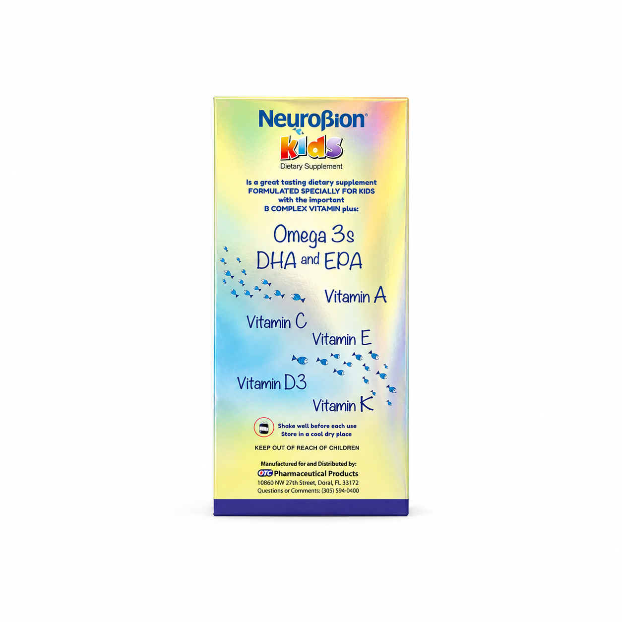 Neurobion Kids Multi-Vitamin with Omega-3s – 8.5 fl oz