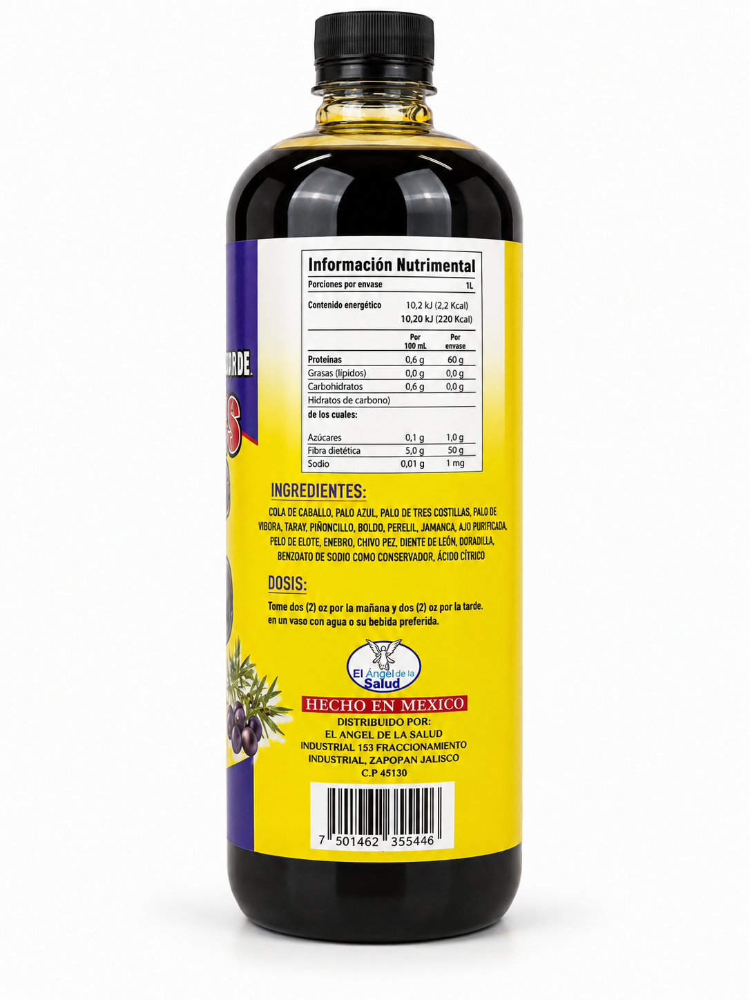 Kidney Support Herbal Beverage, 1L Natural Caffeine-Free Non-Caffeinated Dietary Liquid Supplement