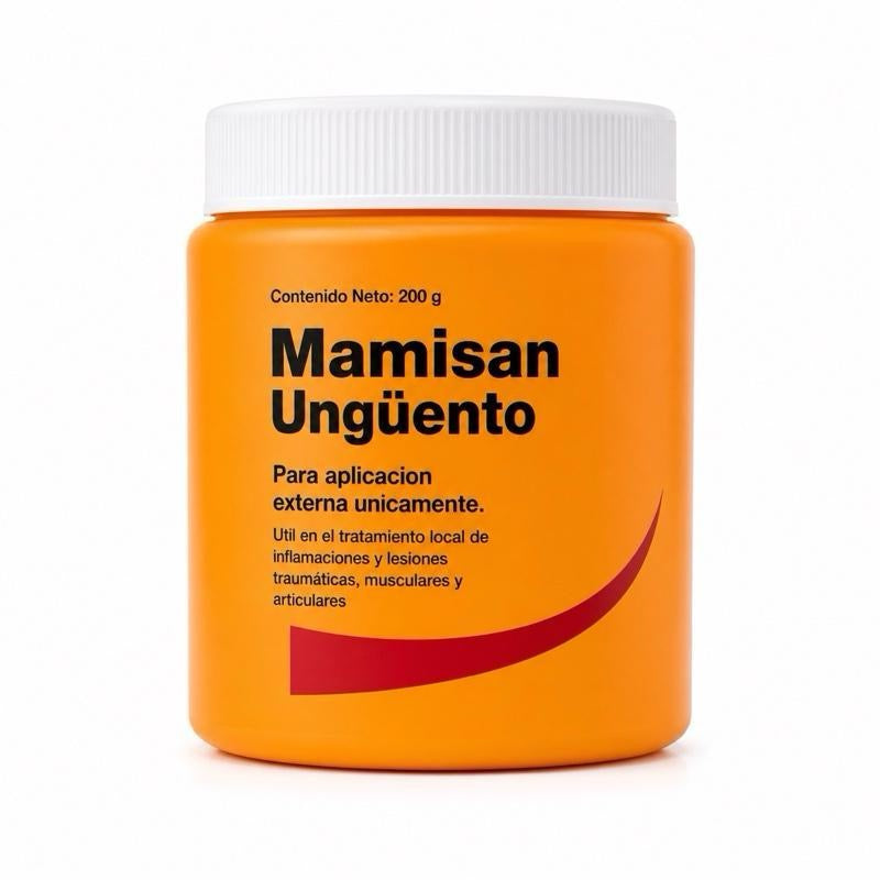 Mamisan Herbal Topical Ointment-Lotion for Adults, 200g - Traditional External-Use Balm for Joint and Muscle Pain Relief, Massage