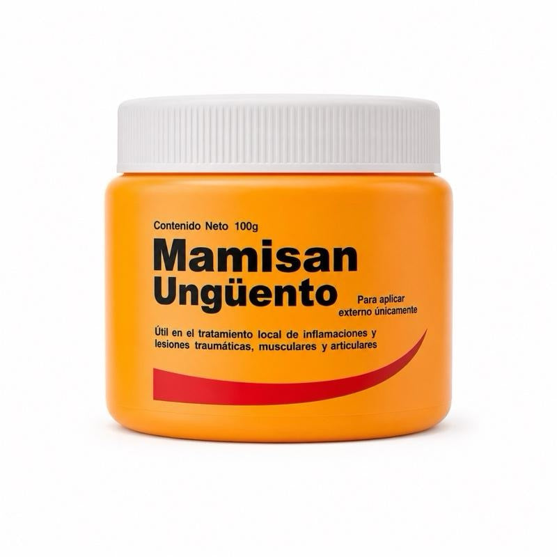 Mamisan Herbal Topical Ointment for Adults, 100 g – Traditional External-Use Balm for Massage and Daily Body Care
