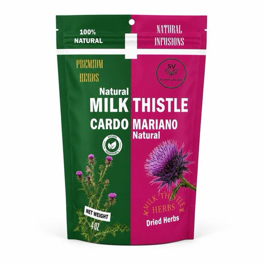 Natural Premium Herbs Milk Thistle Cardo Mariano Dried Herbs 6Oz 100% Natural