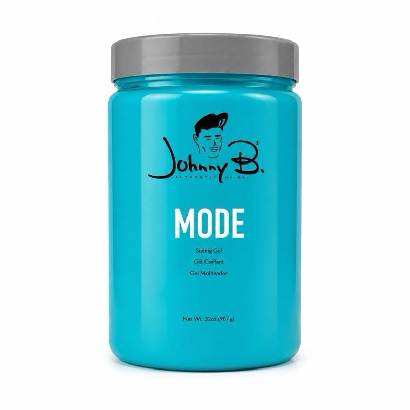 Johnny B Mode Styling Gel - Long-Lasting Wear, No Flaking, (32oz)