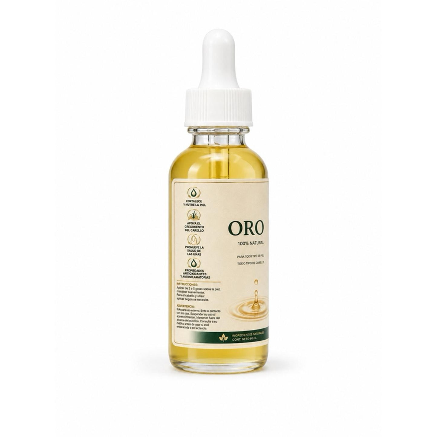 Nutricion+Vida Oregano Oil 30ml - 100% Pure and Natural Essential Oil for Health and Wellness