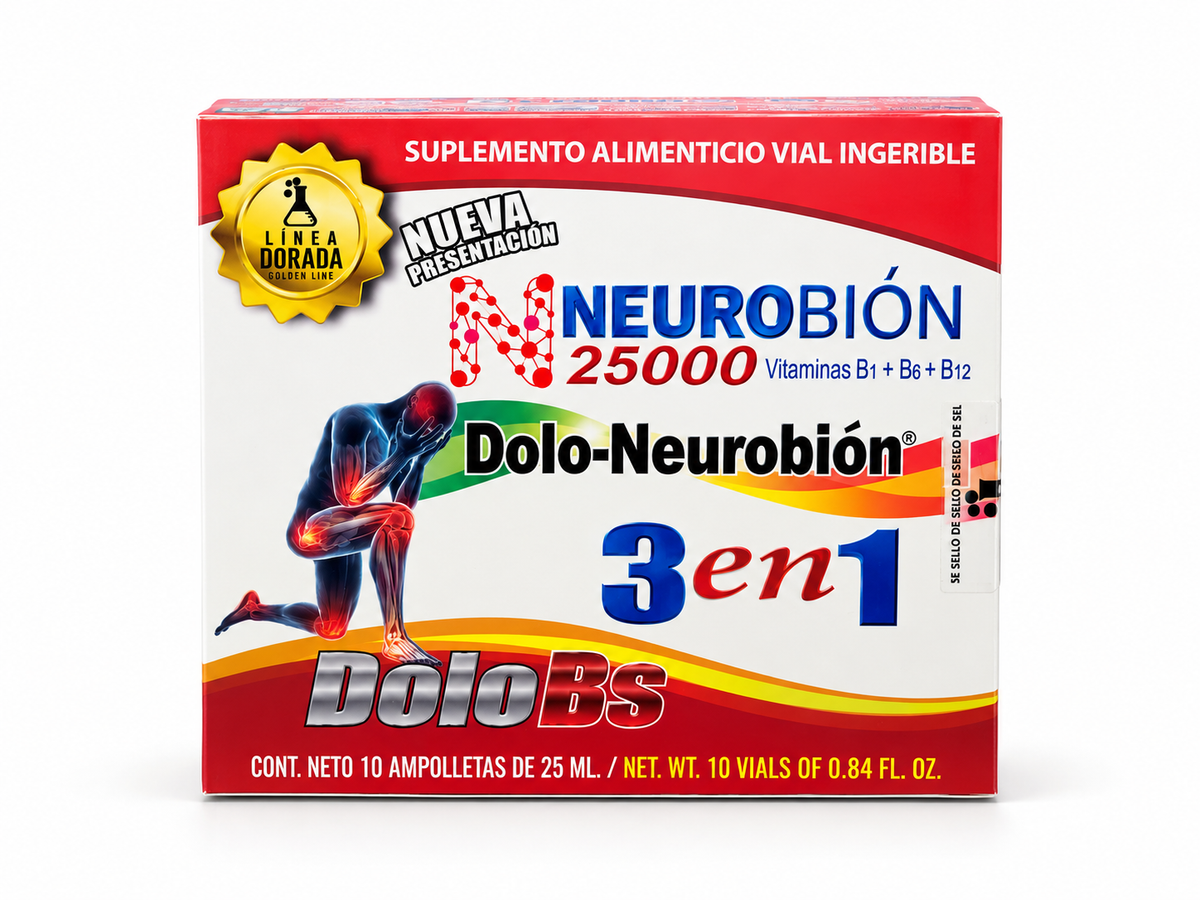 Neurobion 3-in-1 Vitamin B Complex – B1, B6 & B12 Tablets, Daily Nutritional Support for Adults