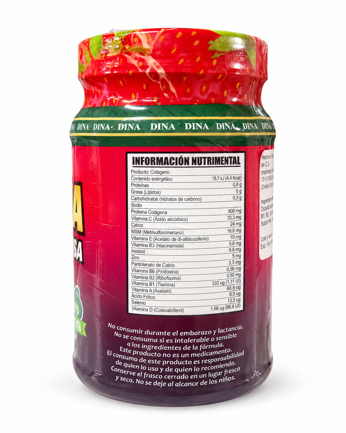 Renetina Sabor Fresa – Suplemento Alimenticio 1.1 kg