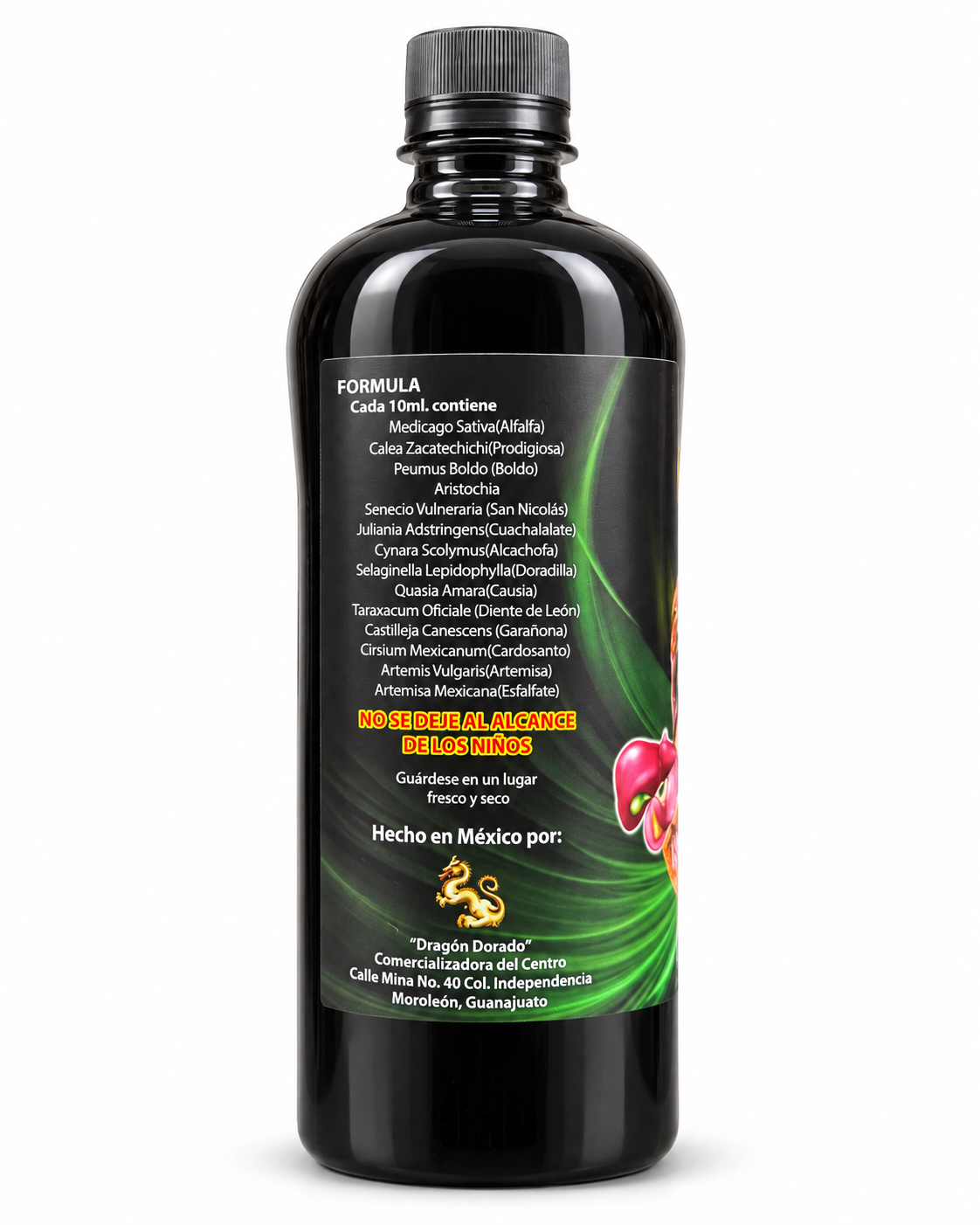 Del Indio Reforzado – Compuesto Herbal | 12.8 fl o
