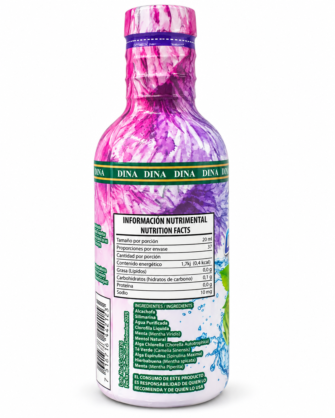 Extracto de Clorofila Líquida DINA – 750 ml