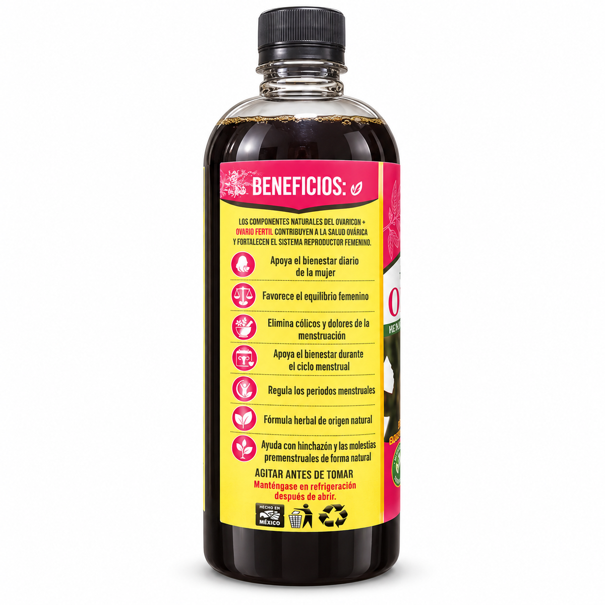 Ovaricón+ Ovario Fértil – Ancient Herbal Tonic | 1 Litro