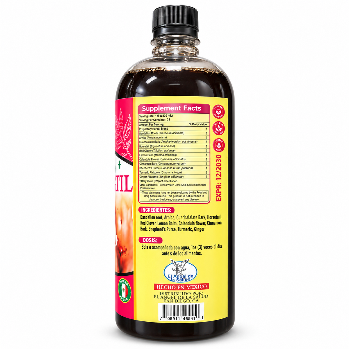 Ovaricón+ Ovario Fértil – Ancient Herbal Tonic | 1 Litro