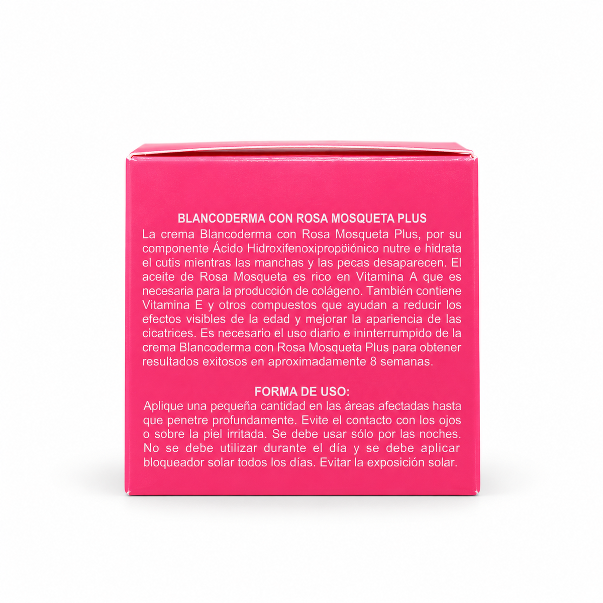 Blancoderma con Aceite de Rosa Mosqueta Plus – 75 g
