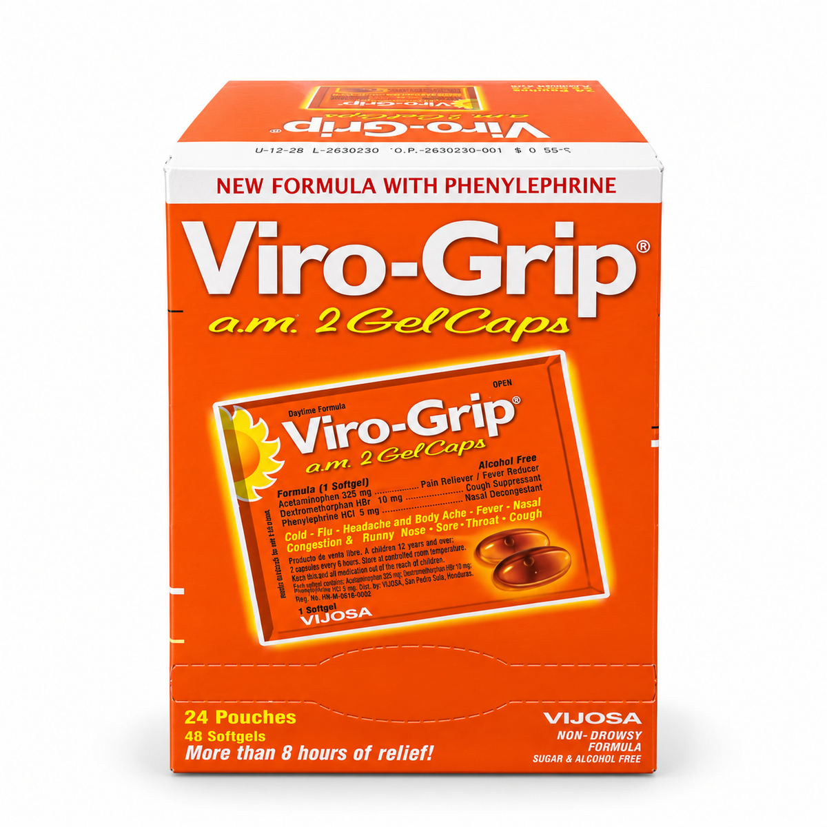Viro-Grip a.m. 2 GelCaps – Display Completo