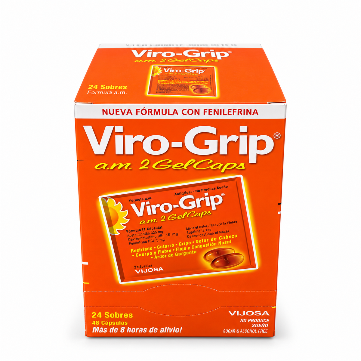 Viro-Grip a.m. 2 GelCaps – Display Completo