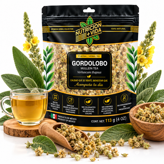 Gordolobo Natural – Té Herbal Premium | 4 oz (113 g)