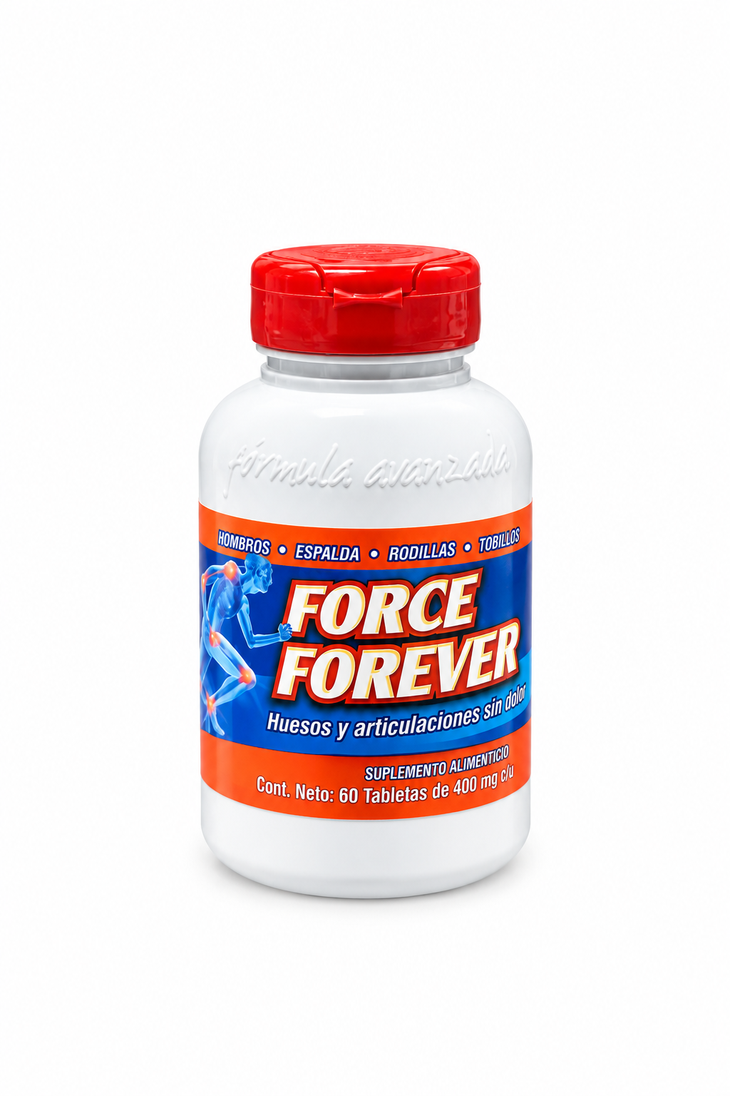 Force Forever – Suplemento Alimenticio para Huesos y Articulaciones | 60 Tabletas