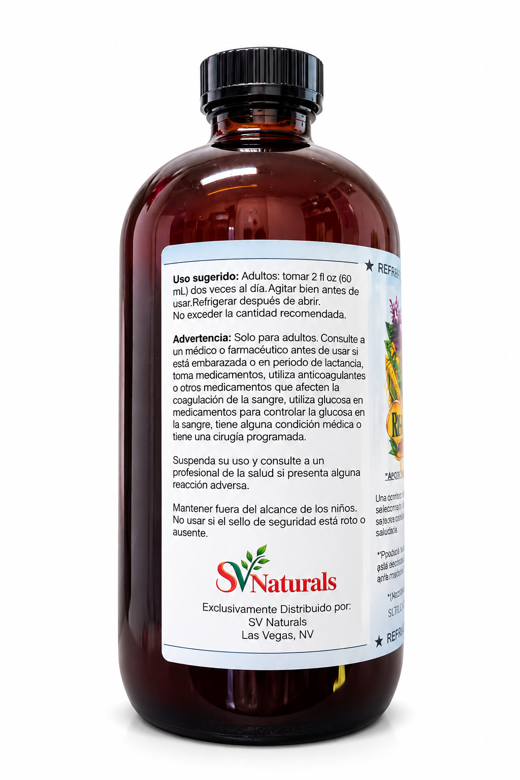Regulador de Presión – Tónico Herbal Natural 32 fl oz (946 mL)