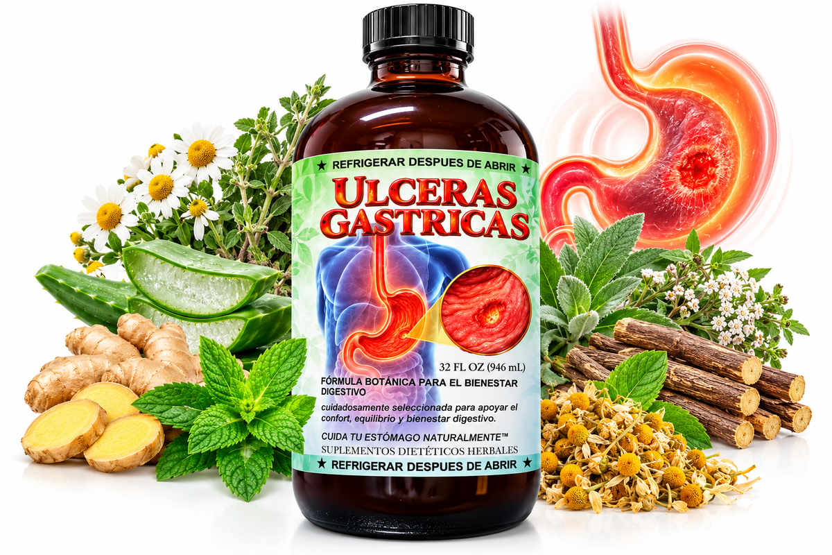Herbal Úlceras Gástricas – 32 fl oz (946 mL)