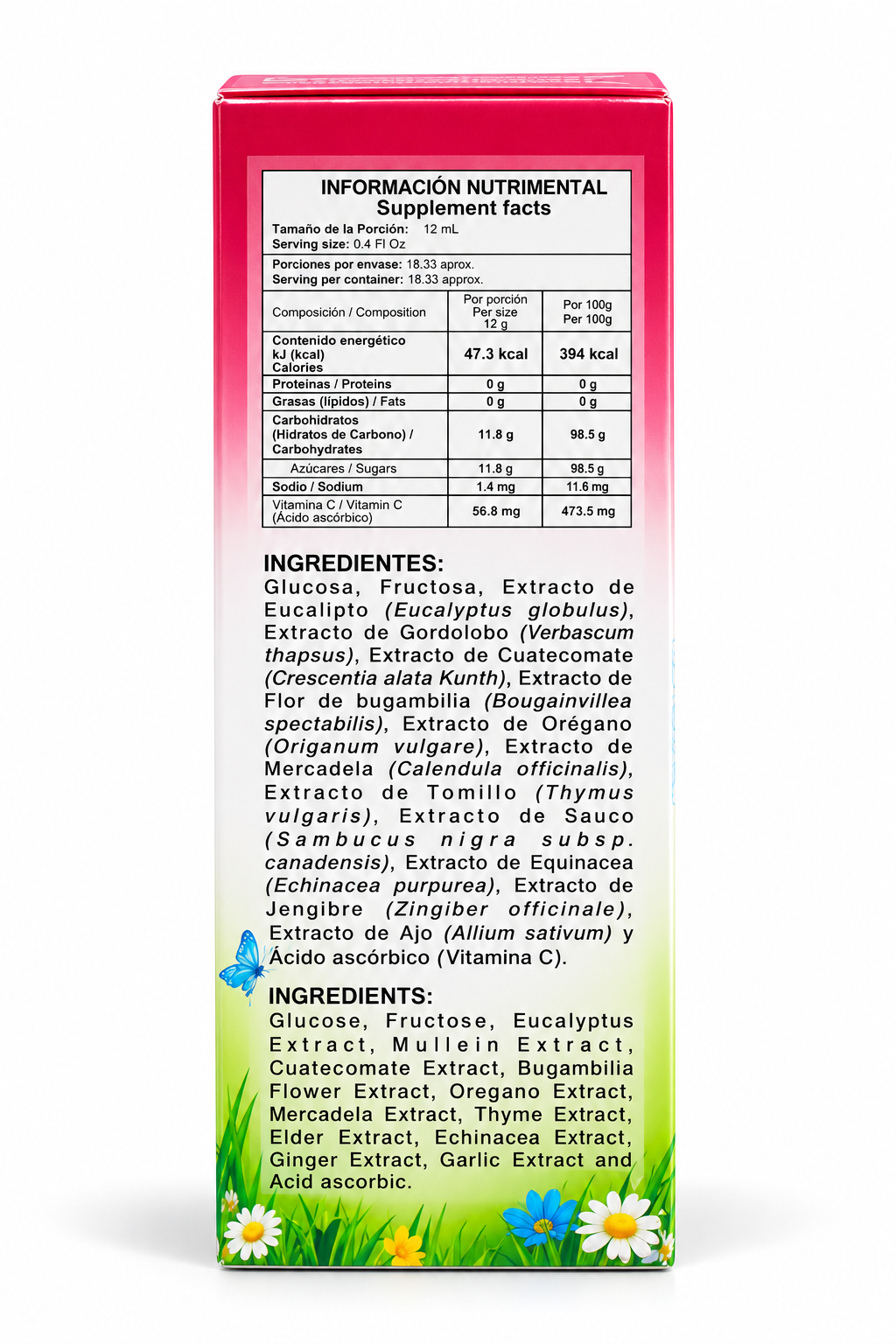 Garlic Gri Kids – Jarabe Infantil con Extractos Herbales y Vitamina C | 220 mL